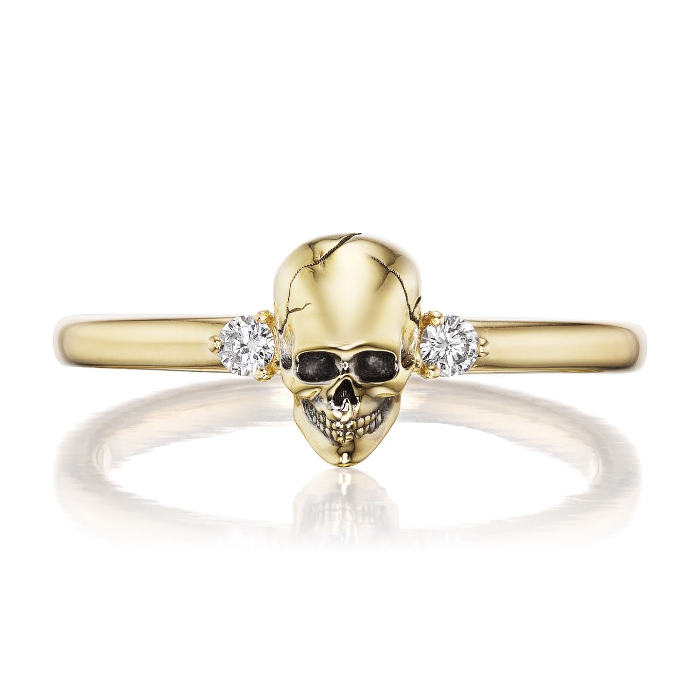 SKULL BAND | Wedding Band | Kristin Coffin Jewelry