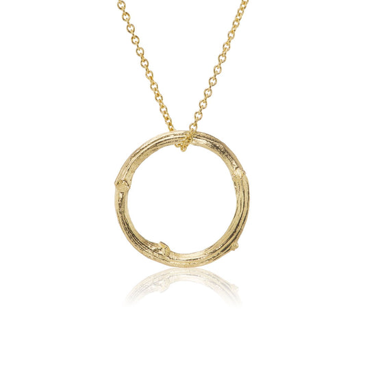 ・TWIG NECKLACE・14k Gold Twig, Gold-Filled or 14k Chain