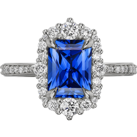 Blue Sapphire Engagement Rings