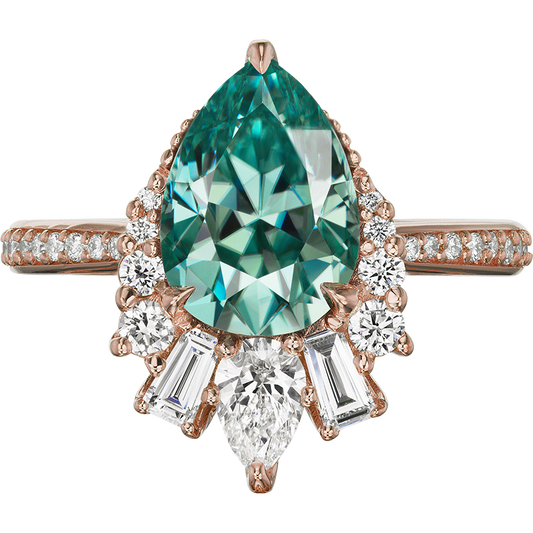 Pear Engagement Rings