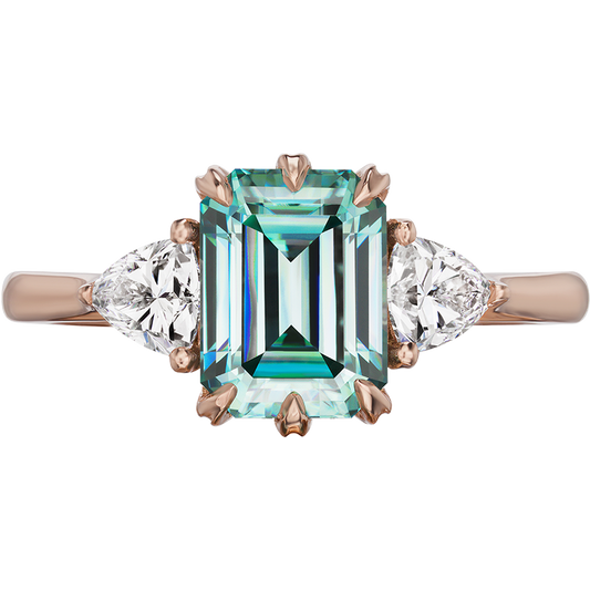 Three-Stone Engagement Rings