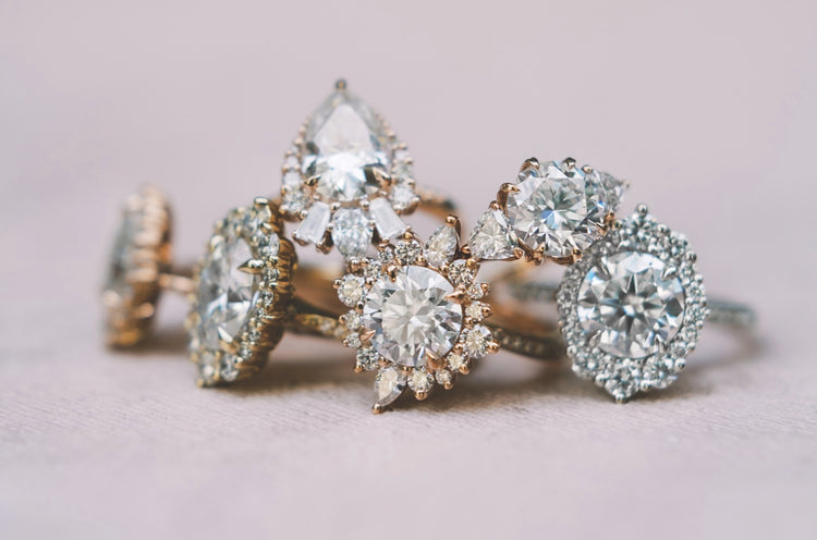 Lab-Grown diamond engagement ring options