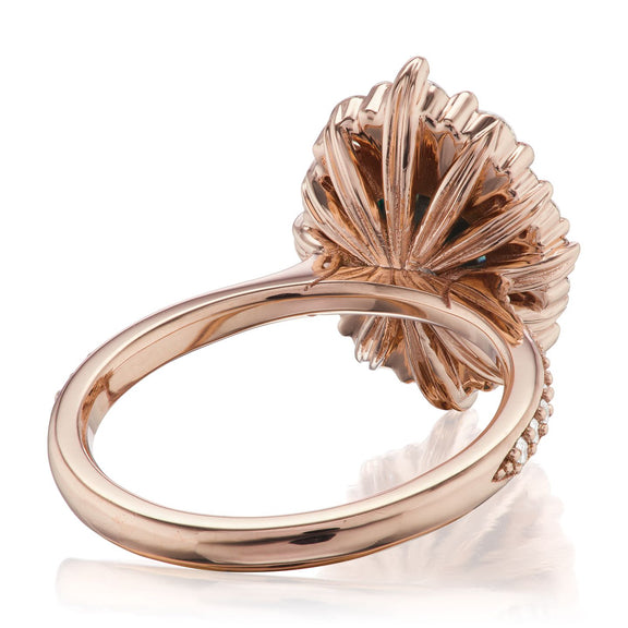 Emerson Grey Moissanite Ring (2.55ctw+) Kristin Coffin Jewelry