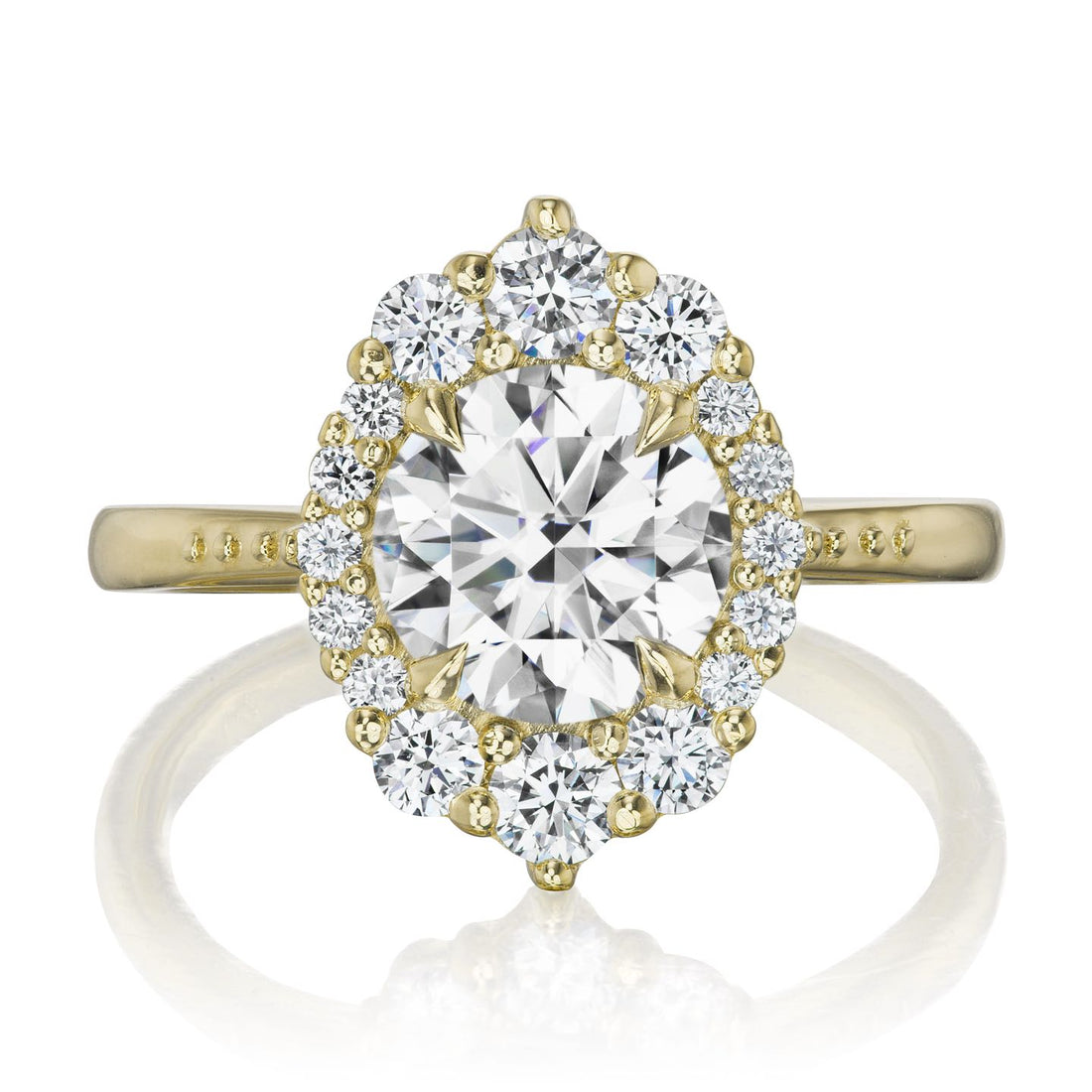 Emerson | Moissanite Halo Ring (2.55ctw+) | Kristin Coffin Jewelry