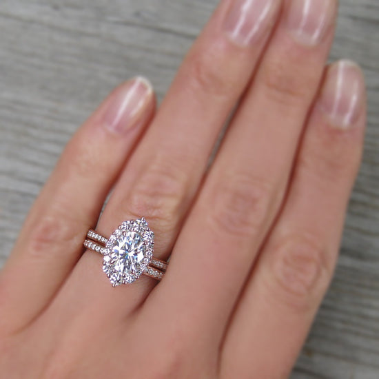 Sofia Oval Lab Grown Diamond 1.55ctw Kristin Coffin Jewelry
